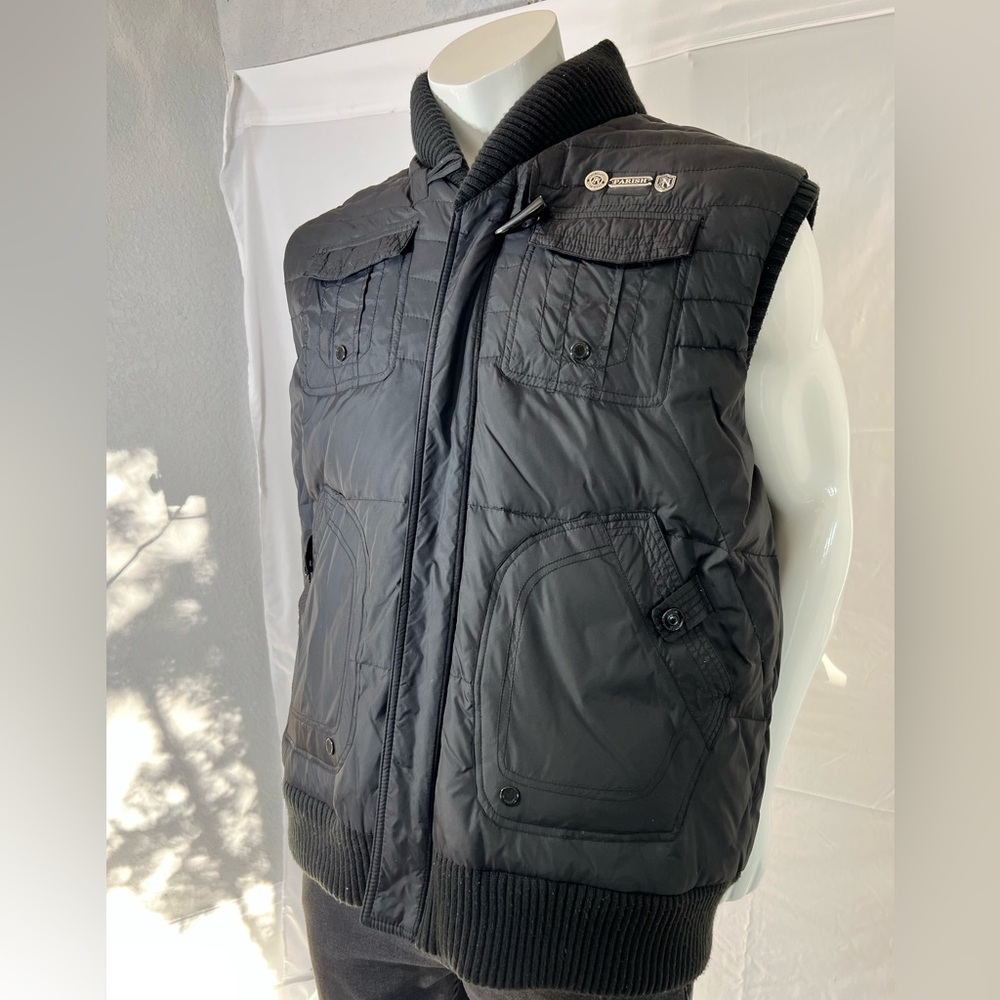 Men’s Black designer Vest made by PARISH